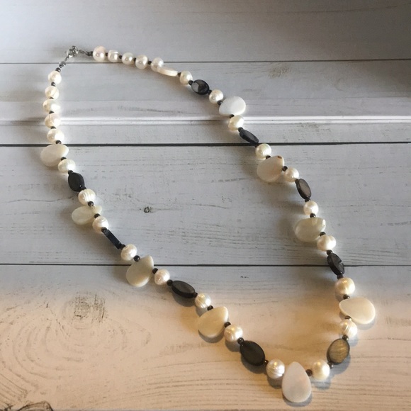 Jewelry - Custom Fresh Water Pearl & Mother Pearl Necklace